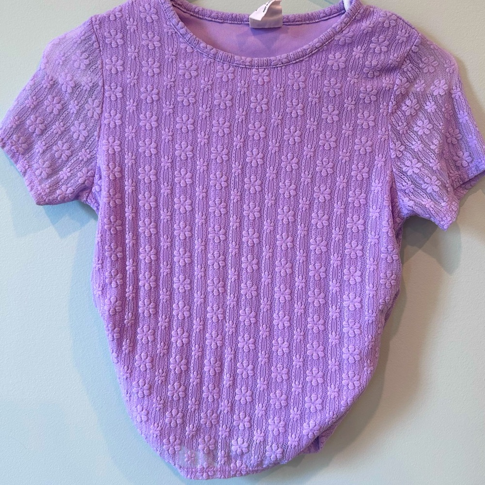 Self Esteem Lavender Flower, Size M, Excellent Condition, Cute Girl’s Shirt